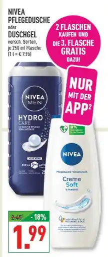 Marktkauf Nivea pflegedusche Angebot