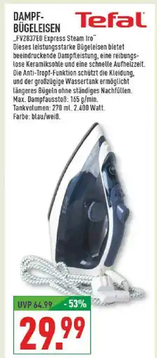 Marktkauf Tefal express steam iro Angebot