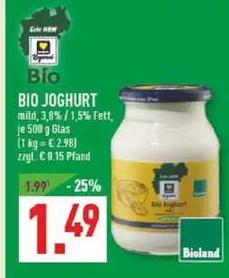 Marktkauf Edeka bio joghurt Angebot
