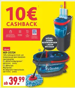Marktkauf Vileda h2pro flat mop system Angebot