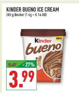 Marktkauf Kinder bueno ice cream Angebot