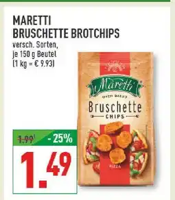 Marktkauf Maretti bruschette brotchips Angebot