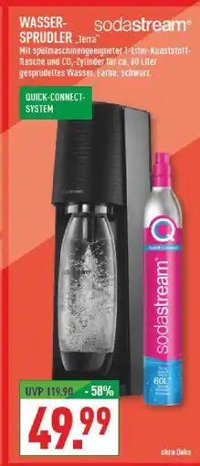 Marktkauf Sodastream wasser-sprudler terra Angebot