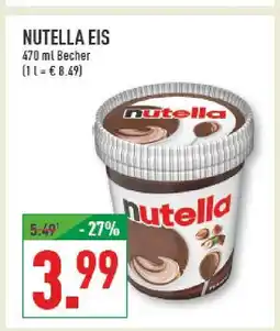 Marktkauf Nutella eis Angebot