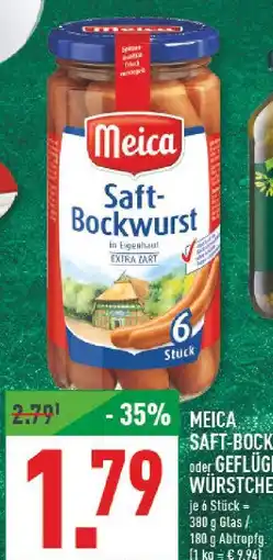 Marktkauf Meica saft-bockwurst Angebot