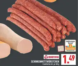 Marktkauf Rasting schinkenmettwürstchen Angebot