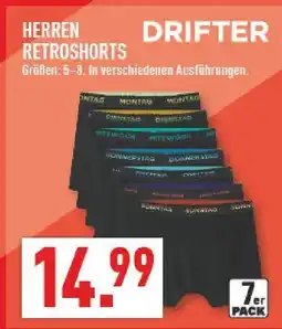 Marktkauf Drifter herren retroshorts Angebot