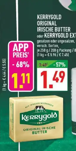 Marktkauf Kerrygold original irische butter Angebot