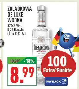 Marktkauf Zoladkowa de luxe wodka Angebot