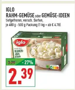 Marktkauf Iglo rahm-gemüse oder gemüse-ideen Angebot