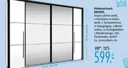 Trends Möbel Kleiderschrank denver Angebot