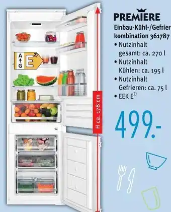 Trends Möbel Premiere einbau-kühl-/gefrierkombination Angebot