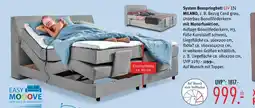 Trends Möbel Liv'in system boxspringbett milano liegefläche ca. 160x200 cm Angebot