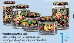 Trends Möbel Ritzenhoff & breker vorratsglas smile klar Angebot