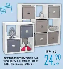 Trends Möbel Raumteiler bonny Angebot