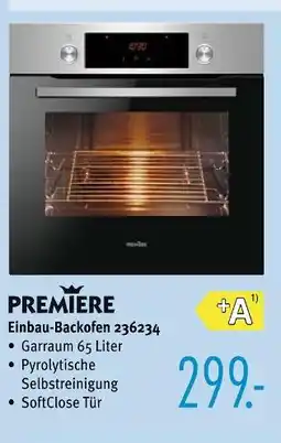 Trends Möbel Premiere einbau-backofen 236234 Angebot