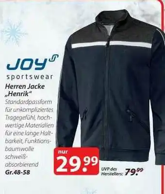 Magro Joy Sportswear Herren Jacke „henrik“ Angebot