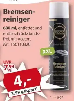 Sonderpreis Baumarkt noba Bremsenreiniger Angebot