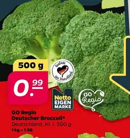 Netto GO Regio Deutscher Broccoli Angebot