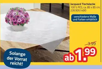 Jacquard Tischdecke