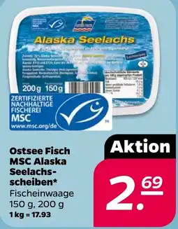 Netto Ostsee Fisch MSC Alaska Seelachsscheiben Angebot