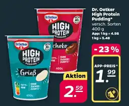 Netto Dr. Oetker High Protein Pudding Angebot