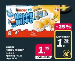 Netto Kinder happy hippo Angebot