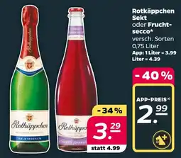Netto Rotkäppchen Sekt oder Fruchtsecco Angebot