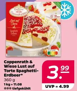 Netto Coppenrath & Wiese Lust auf Torte Spaghetti Erdbeer Angebot