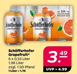 Netto Schöfferhofer Grapefruit Angebot