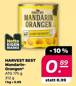 Netto Harvest best mandarin orangen Angebot