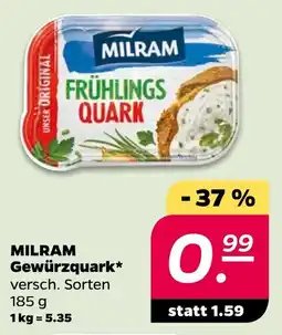 Netto Milram gewürzquark Angebot