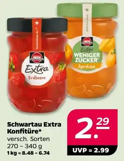 Netto Schwartau Extra Konfitüre Angebot