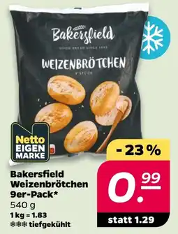 Netto Bakersfield Weizenbrötchen Angebot