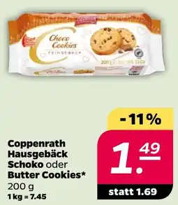 Netto Coppenrath Hausgebäck Schoko oder Butter Cookies Angebot