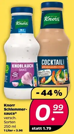 Netto Knorr Schlemmersauce Angebot