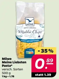 Netto Möwe Meine Liebsten Pasta Angebot