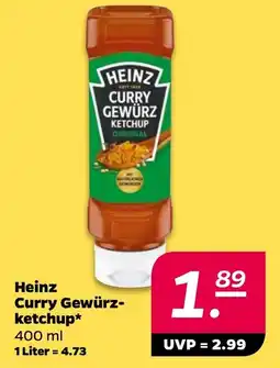 Netto Heinz Curry Gewürzketchup Angebot