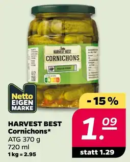 Netto Harvest best cornichons Angebot