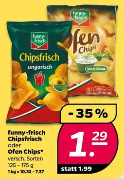 Netto funny-frisch Chipsfrisch oder Ofen Chips Angebot