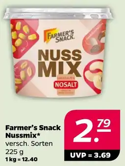 Netto Farmer's Snack Nussmix Angebot