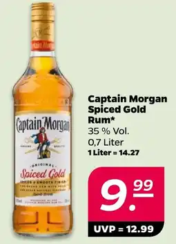 Netto Captain Morgan Spiced Gold Rum Angebot