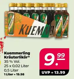 Netto Kuemmerling Kräuterlikör Angebot