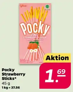 Netto Pocky Strawberry Sticks Angebot