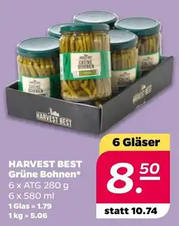 Netto Harvest best grüne bohnen Angebot