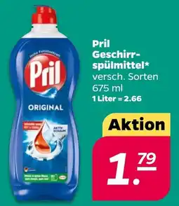 Netto Pril Geschirrspülmittel Angebot