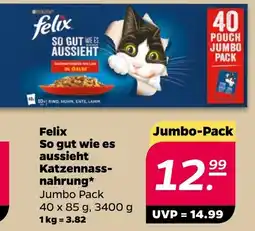 Netto Felix So gut wie es aussieht Katzennassnahrung Angebot