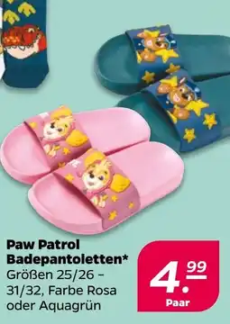 Netto Paw Patrol Badepantoletten Angebot