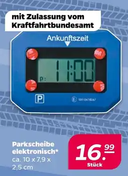 Netto Parkscheibe elektronisch Angebot