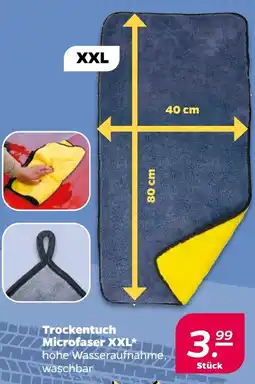 Netto Trockentuch Microfaser XXL Angebot